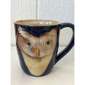 Elite Couture Owl Ceramic Mug Dishwasher Microwave Safe Coffee Tea Cup